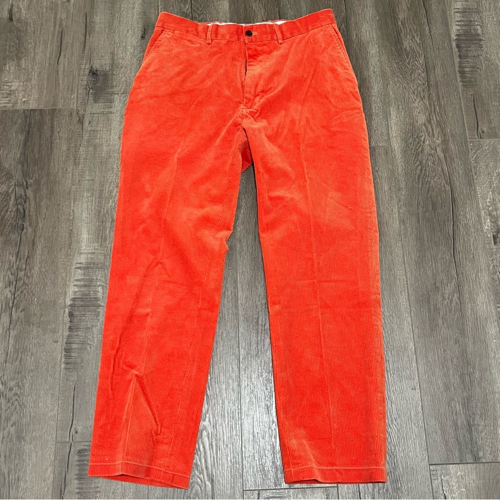 vintage Ralph Lauren orange corduroy pants